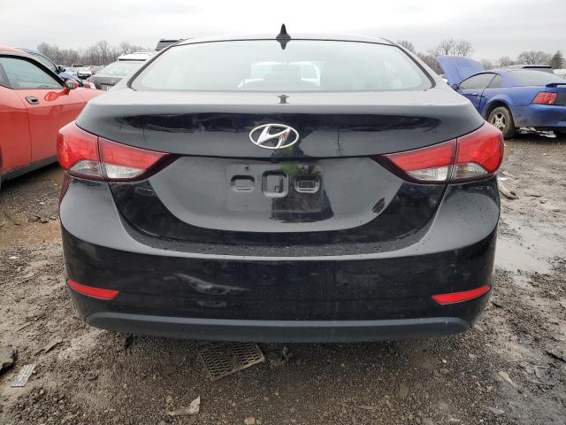 5NPDH4AE8FH617850 - 2015 HYUNDAI ELANTRA SE BLACK photo 6