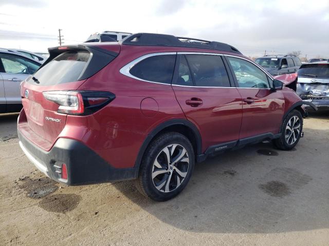 4S4BTANC6N3226067 - 2022 SUBARU OUTBACK LIMITED BURGUNDY photo 3