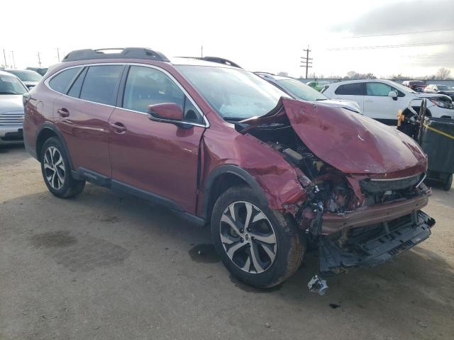 4S4BTANC6N3226067 - 2022 SUBARU OUTBACK LIMITED BURGUNDY photo 4