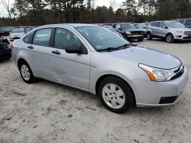 1FAHP34N08W292849 - 2008 FORD FOCUS S/SE SILVER photo 4