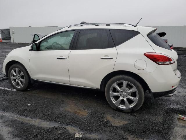 JN8AZ1MW9CW228681 - 2012 NISSAN MURANO S WHITE photo 2