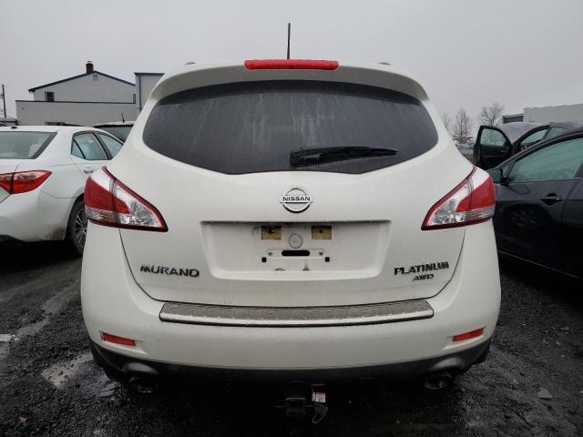 JN8AZ1MW9CW228681 - 2012 NISSAN MURANO S WHITE photo 6