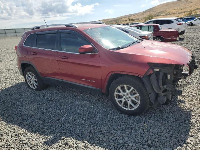 1C4PJMCSXHW618354 - 2017 JEEP CHEROKEE LATITUDE ბურგუნდია ფოტო 4