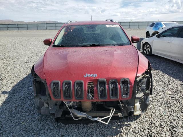 1C4PJMCSXHW618354 - 2017 JEEP CHEROKEE LATITUDE ბურგუნდია ფოტო 5