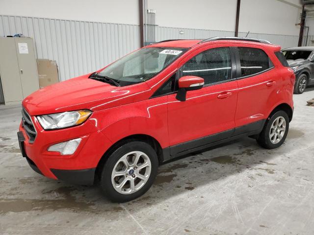 MAJ6P1UL6JC211774 - 2018 FORD ECOSPORT SE RED photo 1