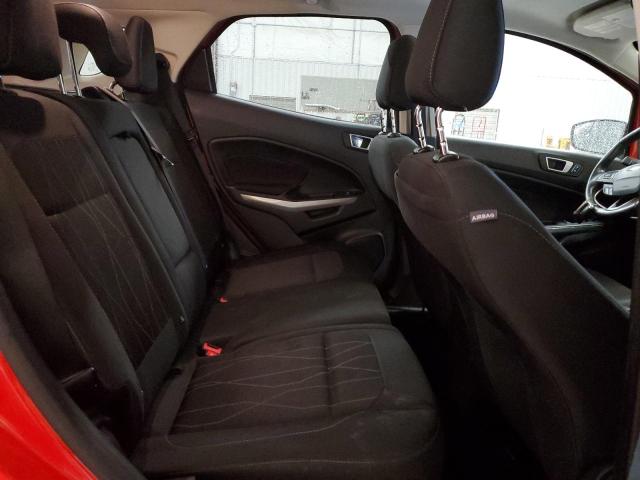MAJ6P1UL6JC211774 - 2018 FORD ECOSPORT SE RED photo 10
