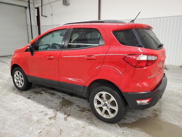 MAJ6P1UL6JC211774 - 2018 FORD ECOSPORT SE RED photo 2