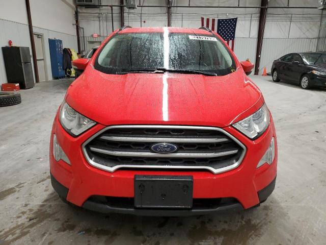 MAJ6P1UL6JC211774 - 2018 FORD ECOSPORT SE RED photo 5