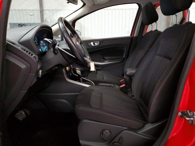 MAJ6P1UL6JC211774 - 2018 FORD ECOSPORT SE RED photo 7