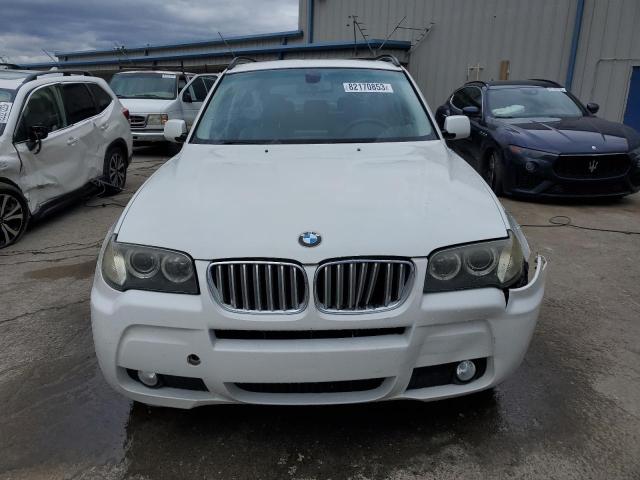 WBXPC93418WJ09829 - 2008 BMW X3 3.0SI WHITE photo 5