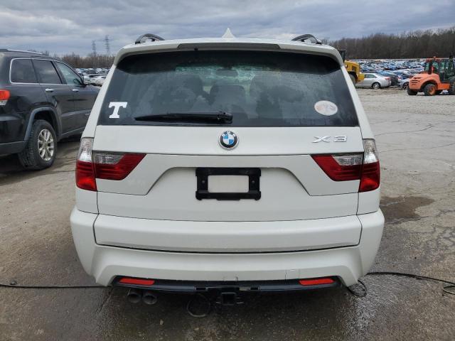 WBXPC93418WJ09829 - 2008 BMW X3 3.0SI WHITE photo 6