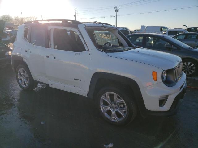 ZACNJDD10NPN45739 - 2022 JEEP RENEGADE LIMITED WHITE photo 4