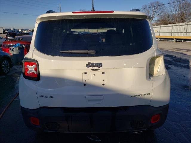 ZACNJDD10NPN45739 - 2022 JEEP RENEGADE LIMITED WHITE photo 6