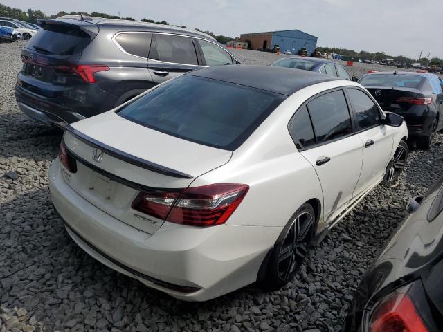 1HGCR2F52HA279864 - 2017 HONDA ACCORD SPORT WHITE photo 3