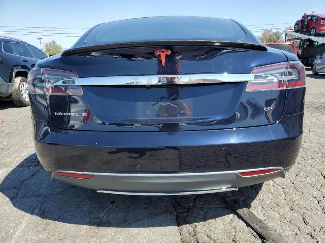 5YJSA1S10EFP53683 - 2014 TESLA MODEL S أزرق صورة 6