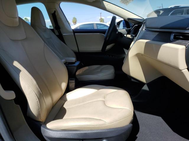 5YJSA1S10EFP53683 - 2014 TESLA MODEL S أزرق صورة 7