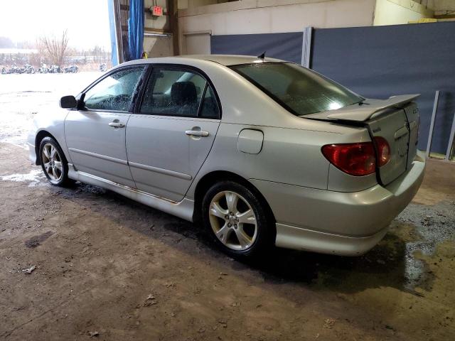 2T1BY32E86C550492 - 2006 TOYOTA COROLLA XRS SILVER photo 2