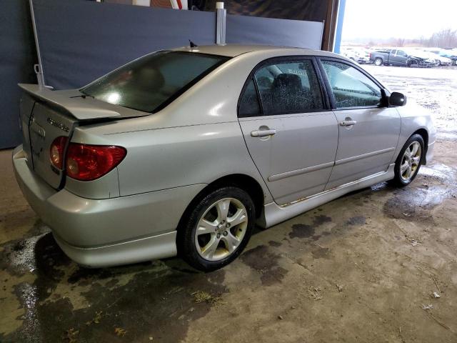 2T1BY32E86C550492 - 2006 TOYOTA COROLLA XRS SILVER photo 3