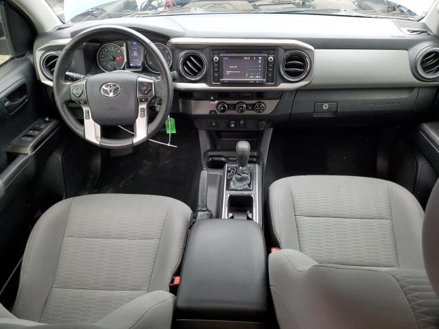 3TMAZ5CN1JM054338 - 2018 TOYOTA TACOMA DOUBLE CAB Синий фото 8