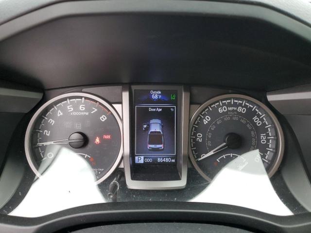 3TMAZ5CN1JM054338 - 2018 TOYOTA TACOMA DOUBLE CAB Синий фото 9