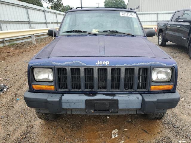 1J4FJ68S5VL539634 - 1997 JEEP CHEROKEE SPORT BLUE photo 5