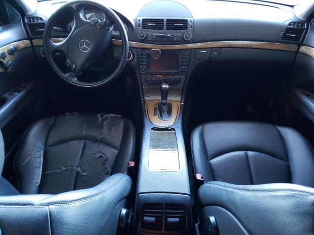 WDBUF56X78B220476 - 2008 MERCEDES-BENZ E 350 BLACK photo 8