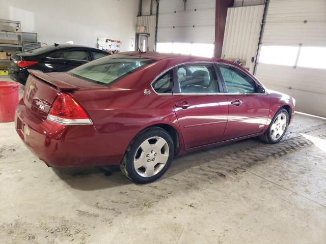 2G1WD58C679254816 - 2007 CHEVROLET IMPALA SUPER SPORT MAROON photo 3