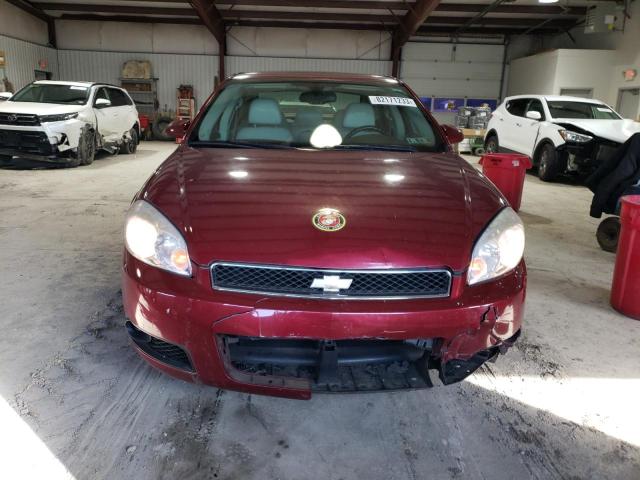 2G1WD58C679254816 - 2007 CHEVROLET IMPALA SUPER SPORT MAROON photo 5