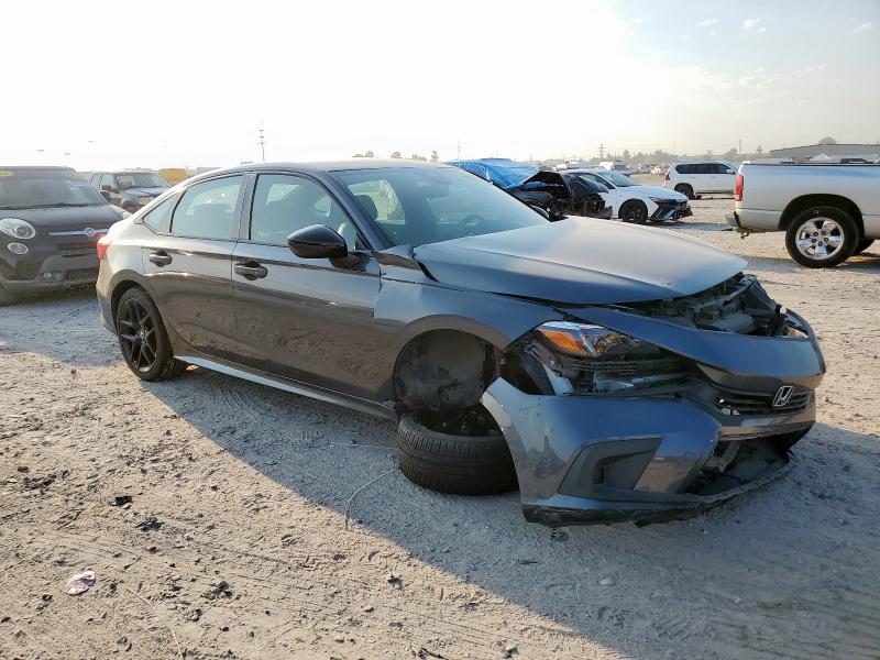 2HGFE2F51NH560530 - 2022 HONDA CIVIC SPORT გრაფიტი ფოტო 4