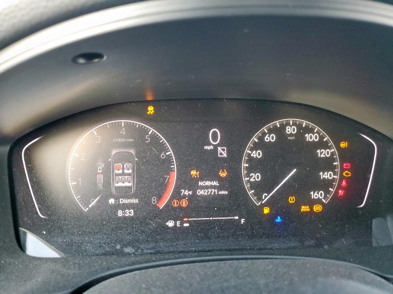 2HGFE2F51NH560530 - 2022 HONDA CIVIC SPORT გრაფიტი ფოტო 9