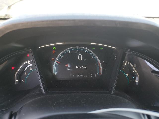 19XFC2F68KE212342 - 2019 HONDA CIVIC LX BLACK photo 9