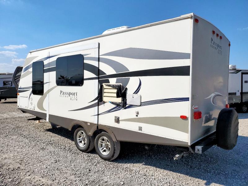 4YDT23R27DT413886 - 2014 KEYSTONE PASSPORT თეთრი ფოტო 3