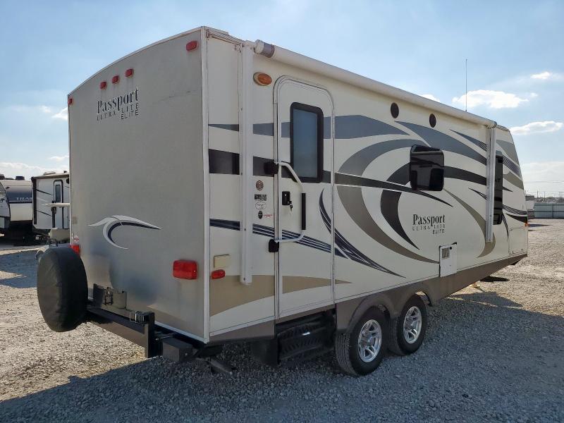 4YDT23R27DT413886 - 2014 KEYSTONE PASSPORT თეთრი ფოტო 4