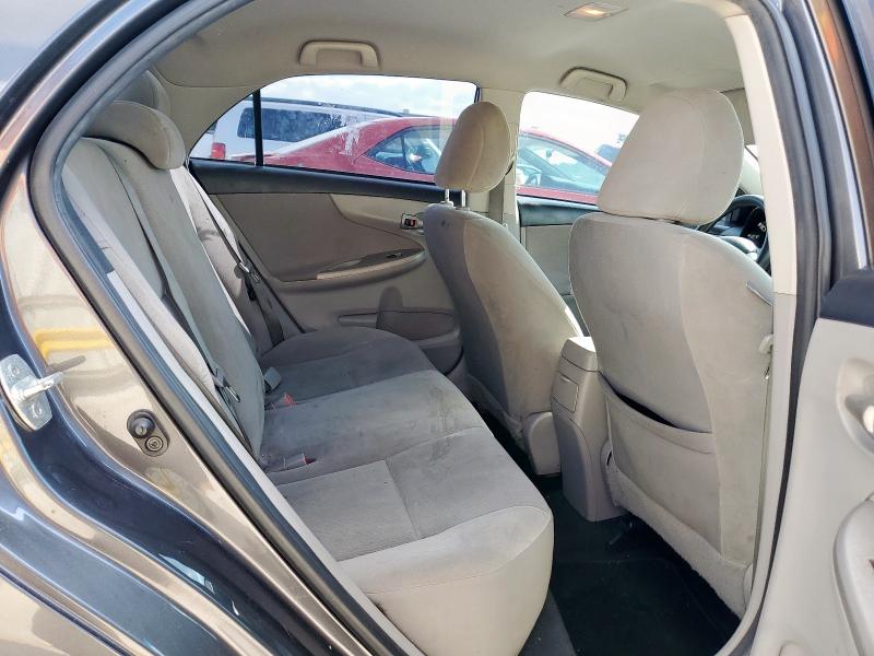 5YFBU4EE4CP031187 - 2012 TOYOTA COROLLA BASE CHARCOAL photo 10