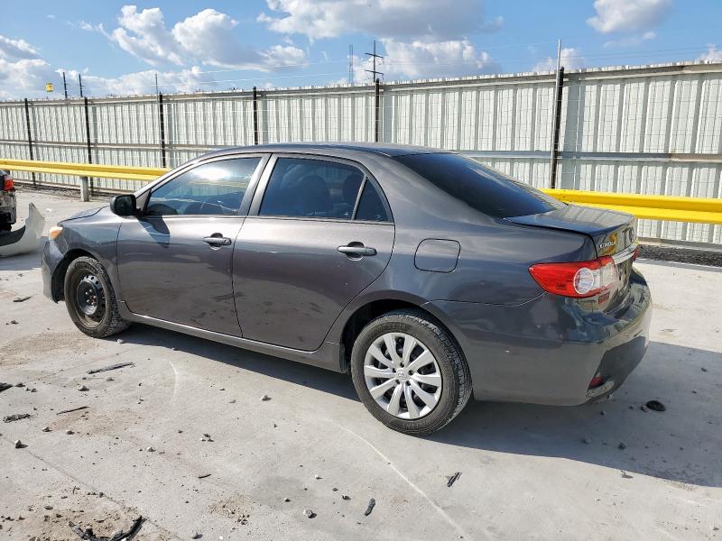 5YFBU4EE4CP031187 - 2012 TOYOTA COROLLA BASE CHARCOAL photo 2