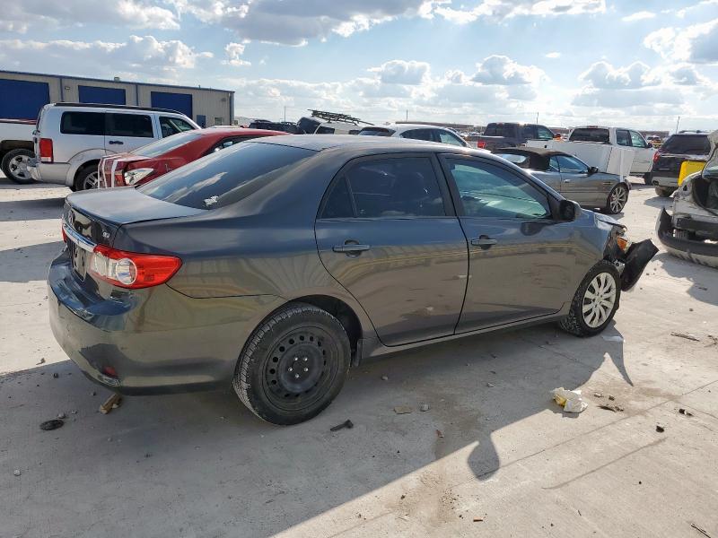 5YFBU4EE4CP031187 - 2012 TOYOTA COROLLA BASE CHARCOAL photo 3