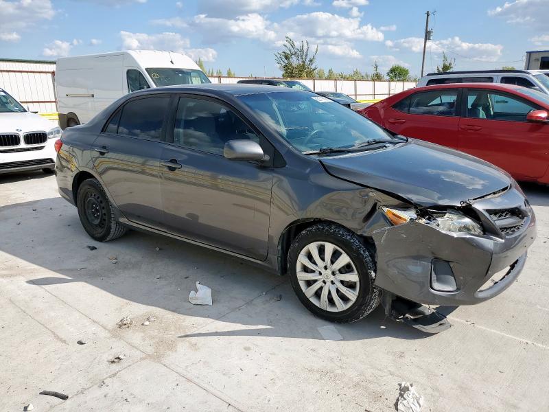 5YFBU4EE4CP031187 - 2012 TOYOTA COROLLA BASE CHARCOAL photo 4
