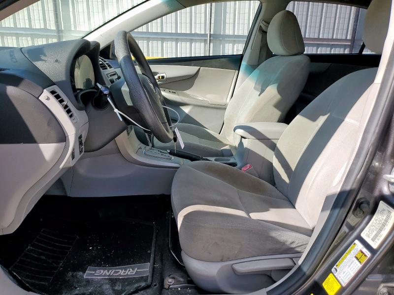 5YFBU4EE4CP031187 - 2012 TOYOTA COROLLA BASE CHARCOAL photo 7