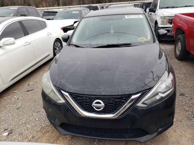 3N1AB7AP1HL652386 - 2017 NISSAN SENTRA S BLACK photo 5