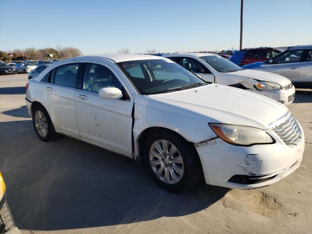 1C3CCBAG9EN103847 - 2014 CHRYSLER 200 LX WHITE photo 4