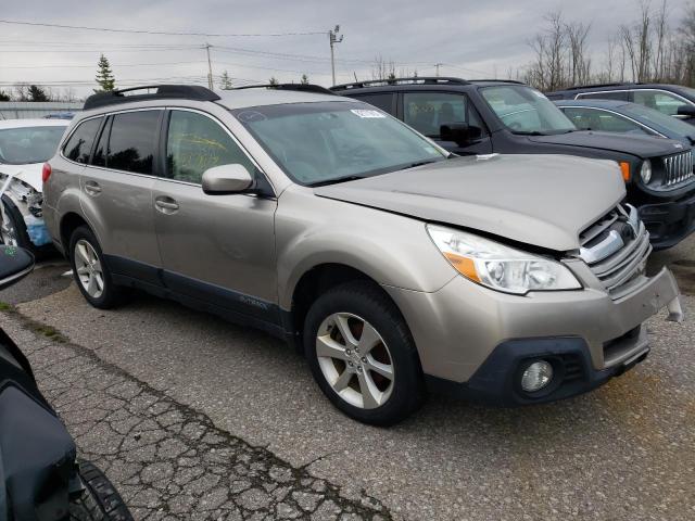 4S4BRBKC5E3228773 - 2014 SUBARU OUTBACK 2.5I LIMITED SILVER photo 4