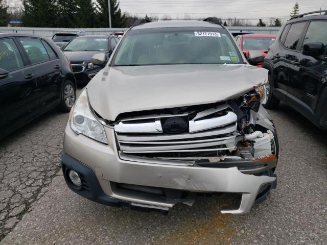 4S4BRBKC5E3228773 - 2014 SUBARU OUTBACK 2.5I LIMITED SILVER photo 5