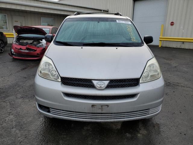 5TDZA23C04S059073 - 2004 TOYOTA SIENNA CE SILVER photo 5