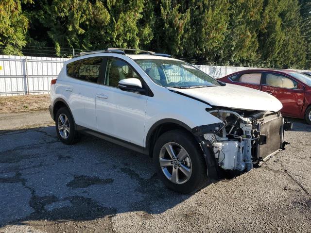 JTMRFREV2FD145640 - 2015 TOYOTA RAV4 XLE WHITE photo 4