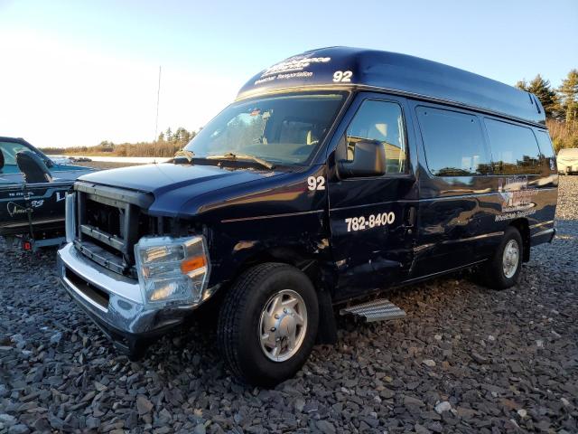 1FTNS2EW0DDB06004 - 2013 FORD ECONOLINE E250 VAN BLUE photo 1