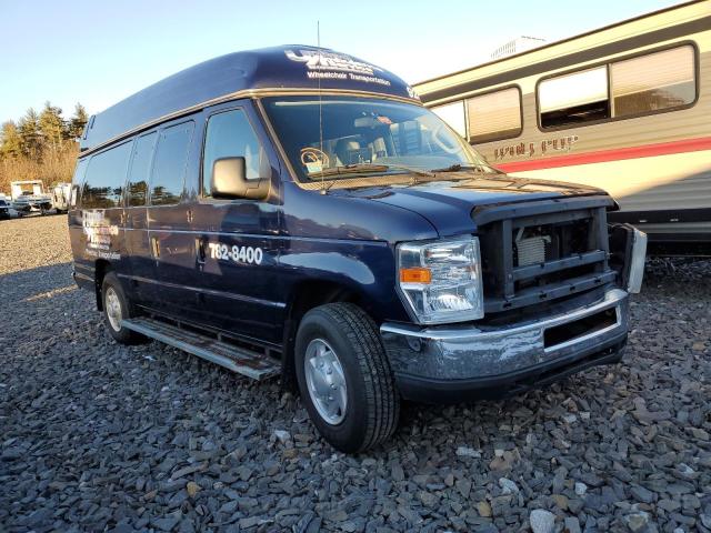 1FTNS2EW0DDB06004 - 2013 FORD ECONOLINE E250 VAN BLUE photo 4