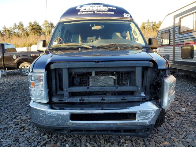 1FTNS2EW0DDB06004 - 2013 FORD ECONOLINE E250 VAN BLUE photo 5