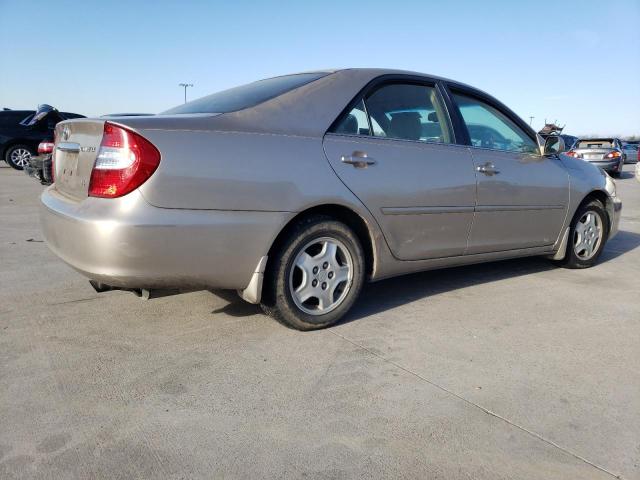 4T1BF32K82U015148 - 2002 TOYOTA CAMRY LE TAN photo 3