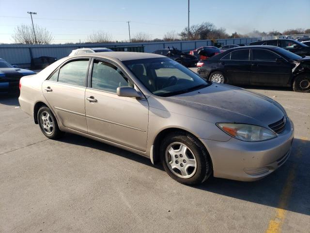 4T1BF32K82U015148 - 2002 TOYOTA CAMRY LE TAN photo 4