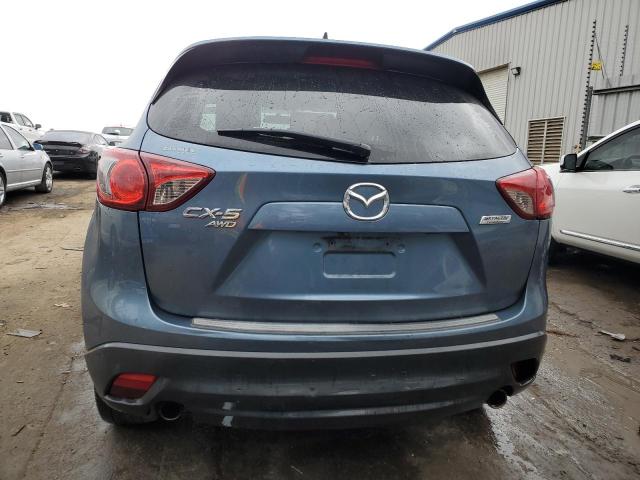 JM3KE4DY0G0754633 - 2016 MAZDA CX-5 GT BLUE photo 6